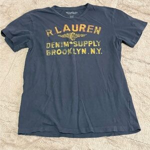 Polo by Ralph Lauren Navy Short Sleeve Logo Graphic Tee